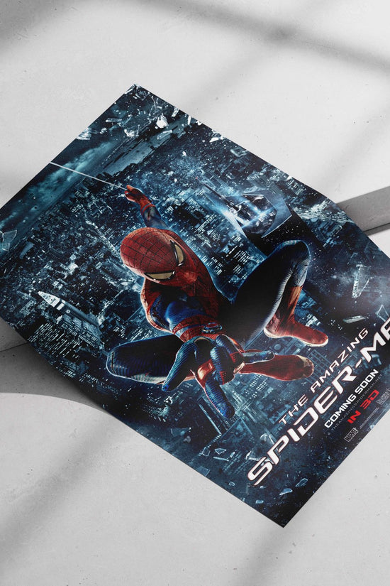 Spider-Man (The Amazing Spider-Man franchise, confirmed by Tesseract's "THEAMAZINGSPIDERMAN-NET" text) Peter Parker - The Spider-Man