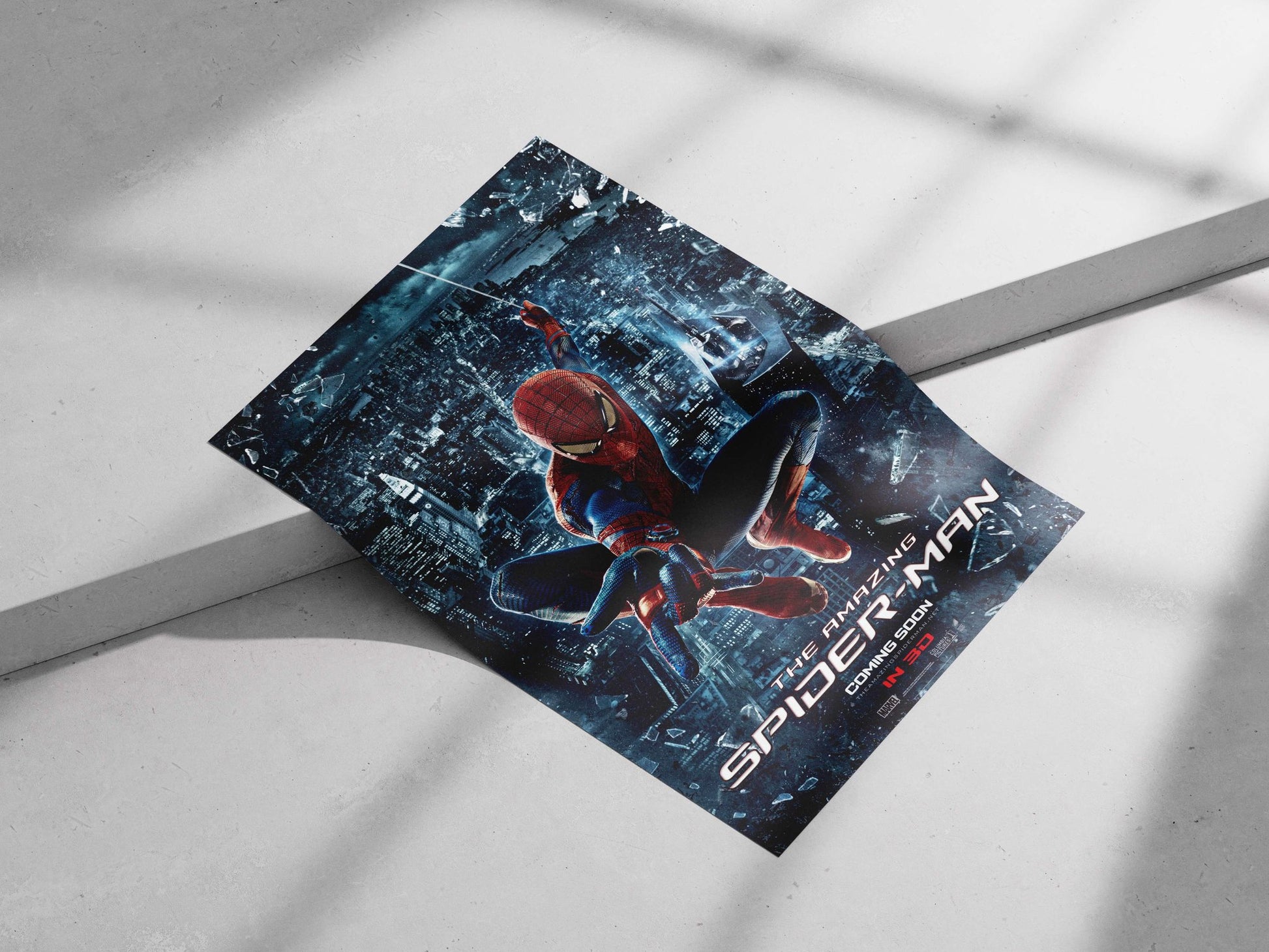 Spider-Man (The Amazing Spider-Man franchise, confirmed by Tesseract's "THEAMAZINGSPIDERMAN-NET" text) Peter Parker - The Spider-Man