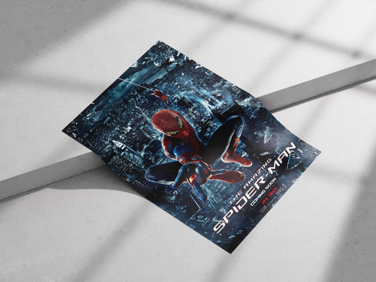 Spider-Man (The Amazing Spider-Man franchise, confirmed by Tesseract's "THEAMAZINGSPIDERMAN-NET" text) Peter Parker - The Spider-Man