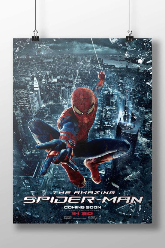 Spider-Man (The Amazing Spider-Man franchise, confirmed by Tesseract's "THEAMAZINGSPIDERMAN-NET" text) Peter Parker - The Spider-Man