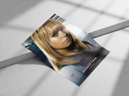 Gwen Stacy (portrayed by Emma Stone) from The Amazing Spider-Man franchise. Gwen Stacy - Iconic