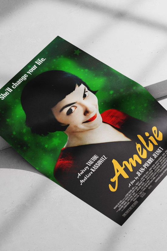 Amélie (Film) - Dreamy Parisian Pop Art Poster