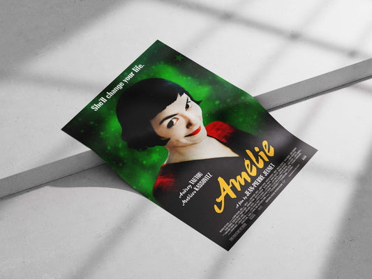 Amélie (Film) - Dreamy Parisian Pop Art Poster