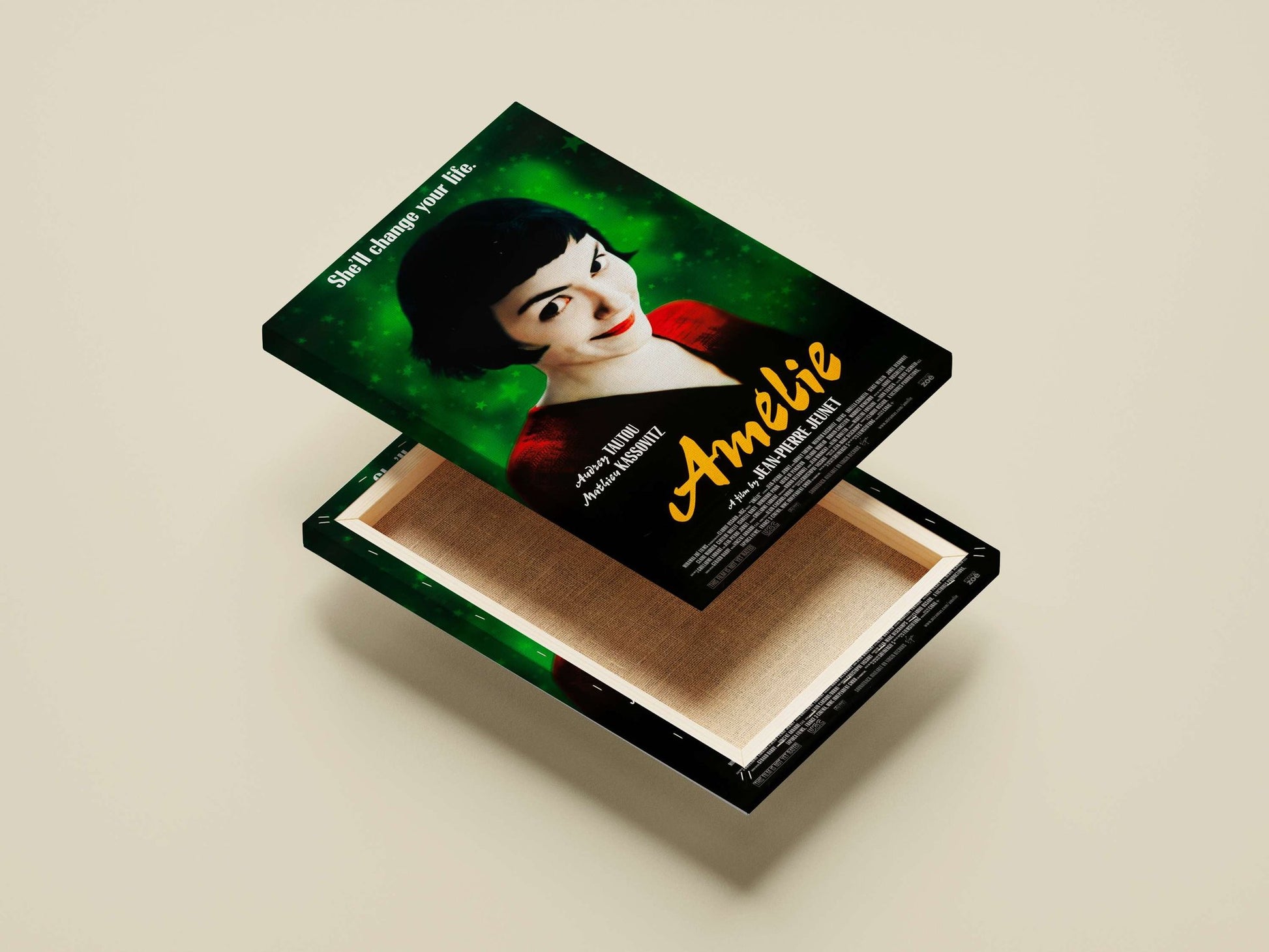 Amélie (Film) - Dreamy Parisian Pop Art Poster
