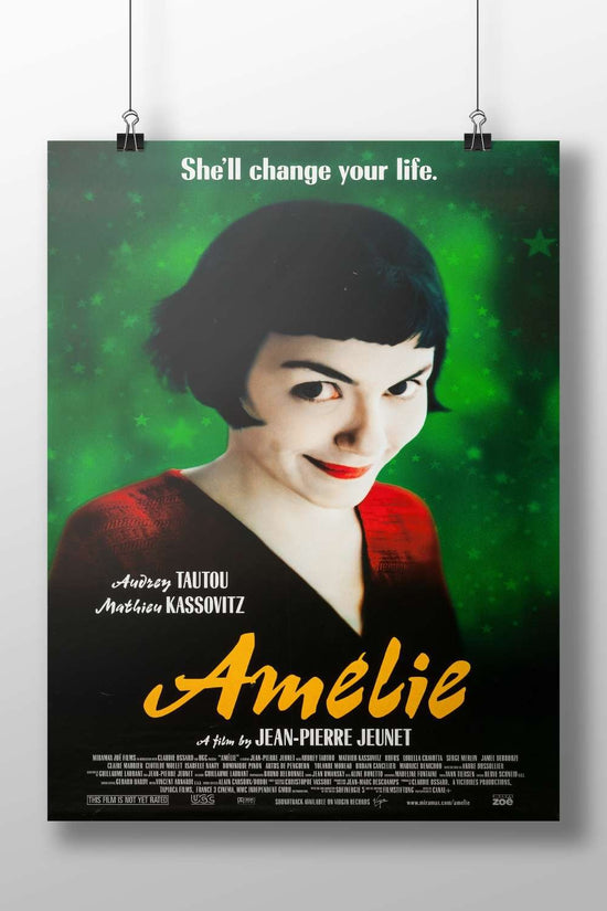 Amélie (Film) - Dreamy Parisian Pop Art Poster