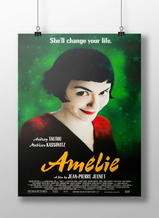Amélie (Film) - Dreamy Parisian Pop Art Poster