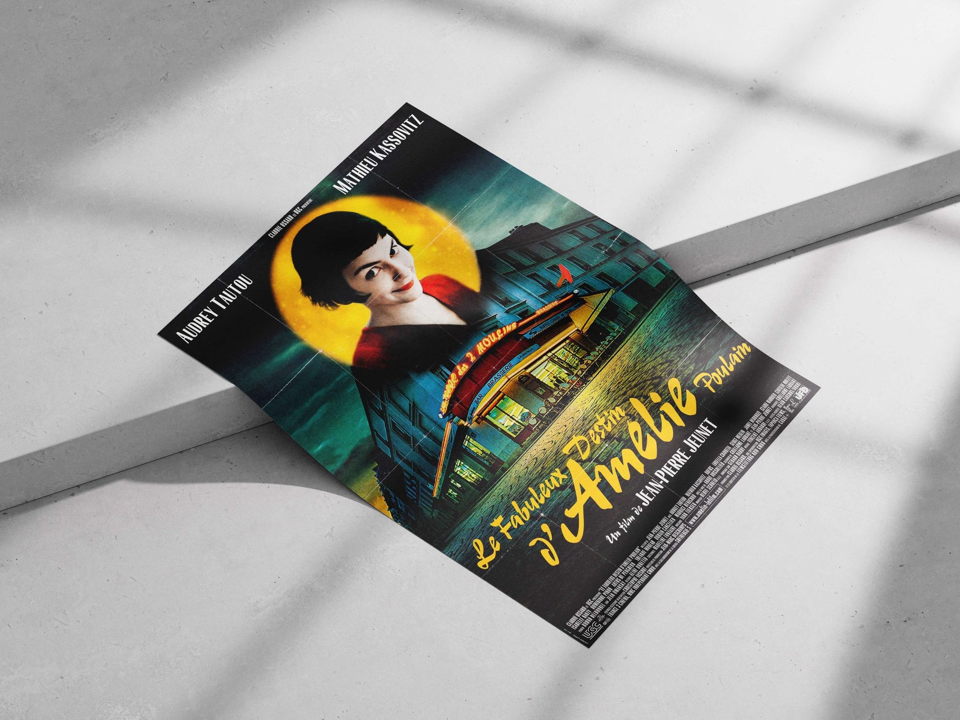 The film "Le Fabuleux Destin d'Amélie Poulain" (Amélie), starring Audrey Tautou. Amélie - Innocence Unveiled
