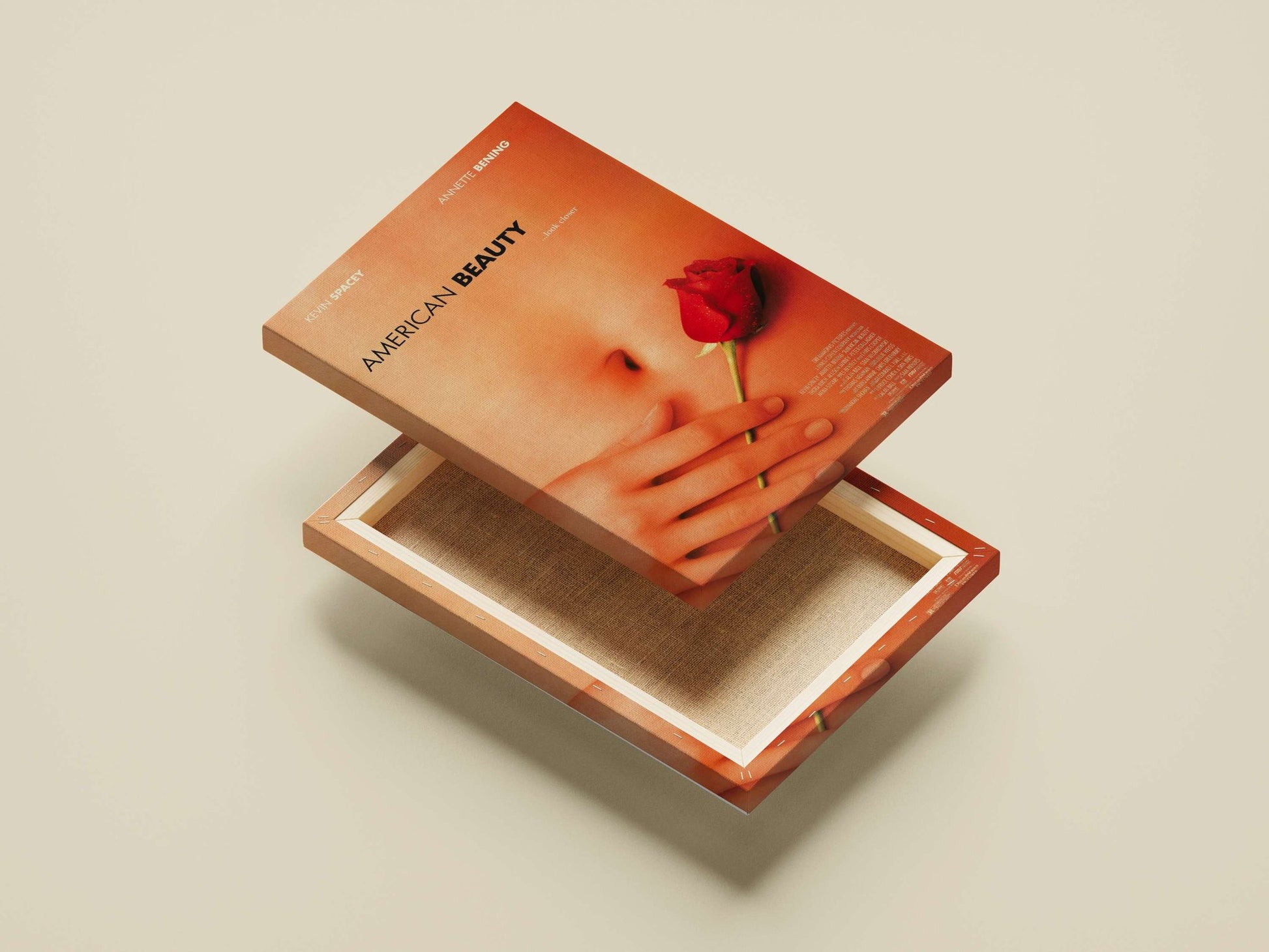 American Beauty (the film, confirmed by Tesseract OCR text). Jesse Aames - American Beauty Poster