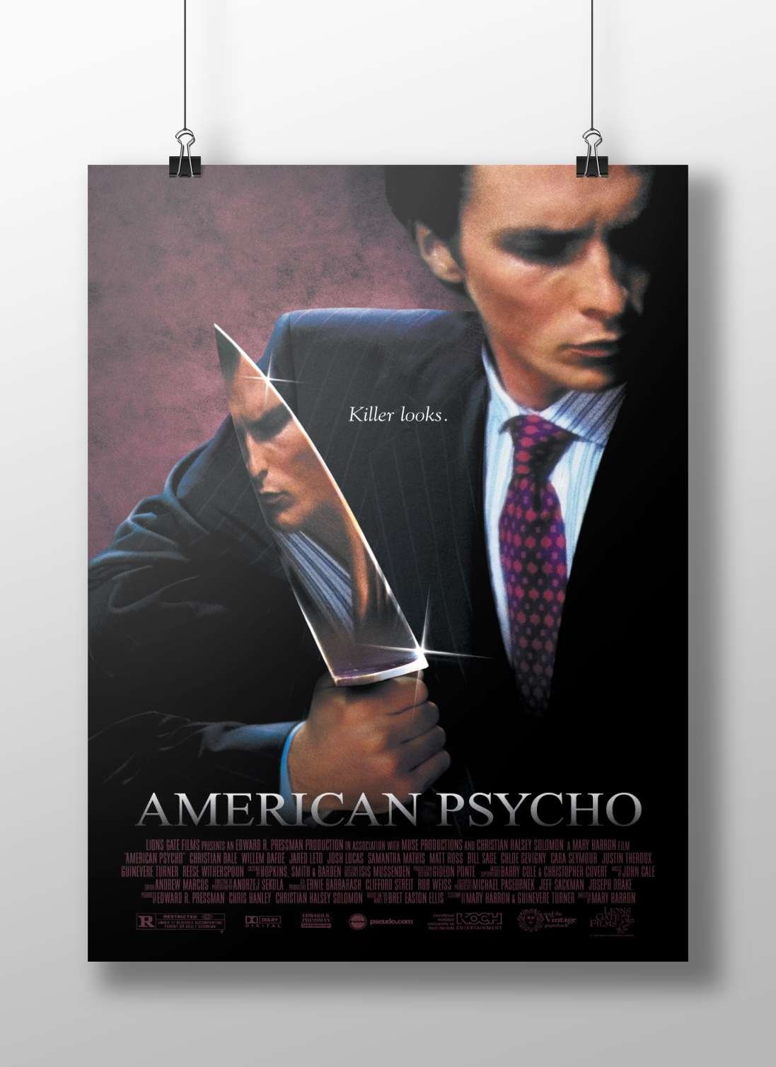 American Psycho (film franchise) Patrick Bateman - Dark Souls Poster