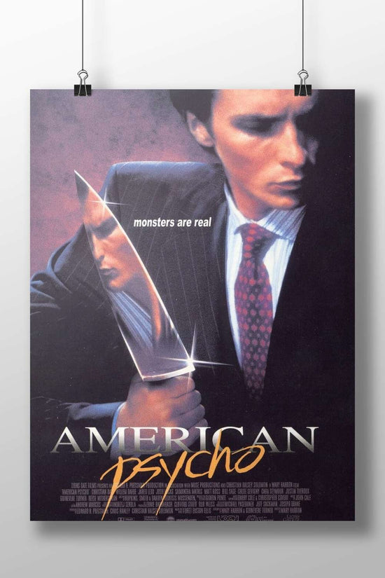 American Psycho (2000 film) Patrick Bateman - Psychological Thriller Poster