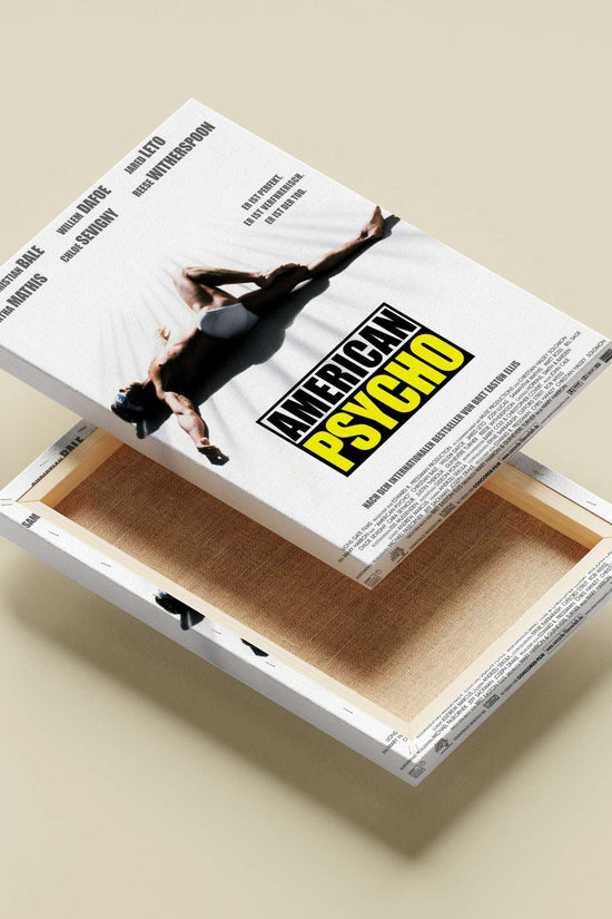 American Psycho (film) Patrick Bateman - Disturbing Pop Art Poster