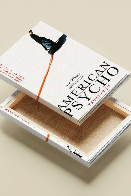 American Psycho (the film) Patrick Bateman - Psychological Thriller Poster