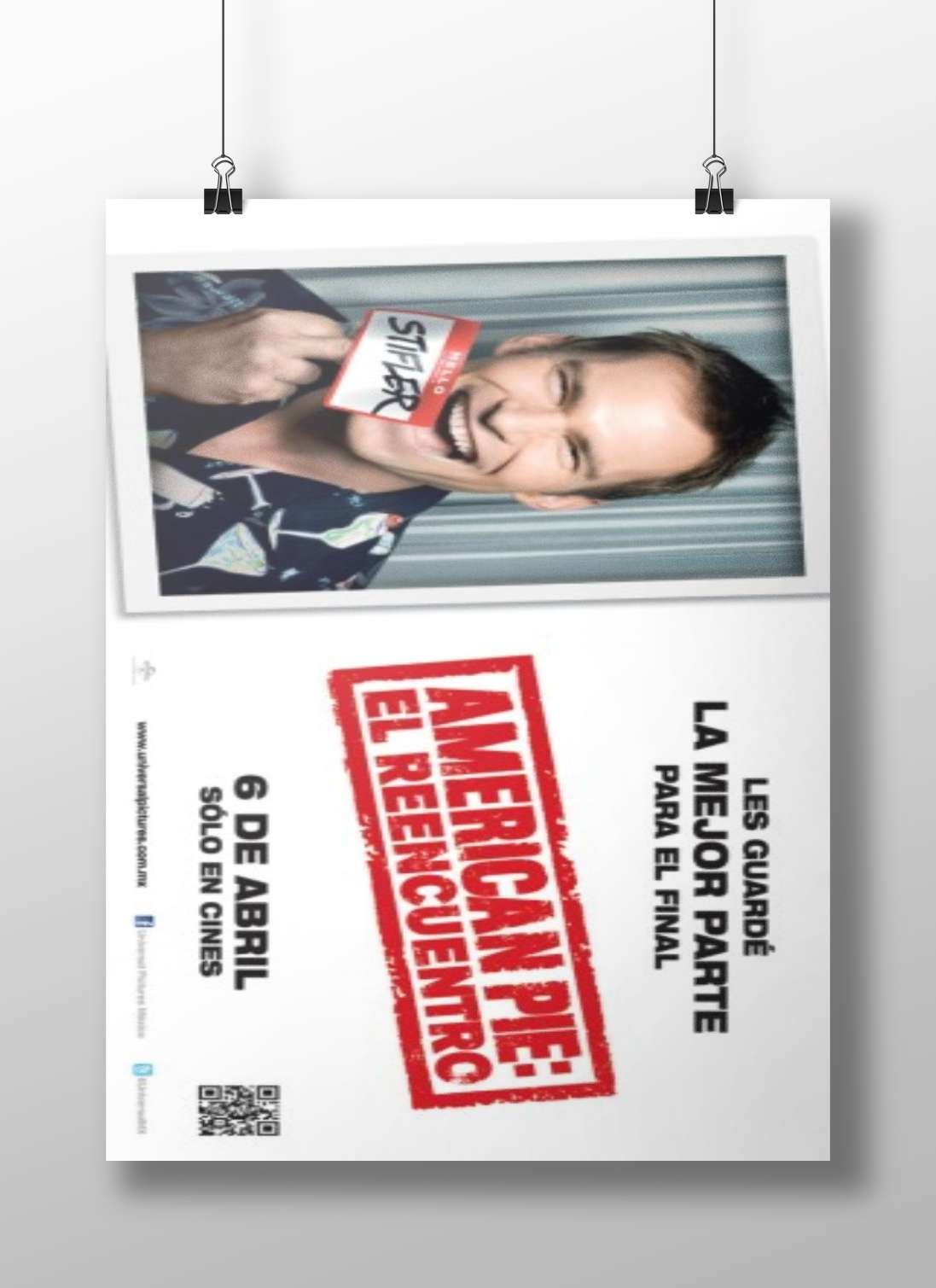 American Pie franchise (specifically "American Pie: El Reencuentro" per the red stamp and Tesseract text).