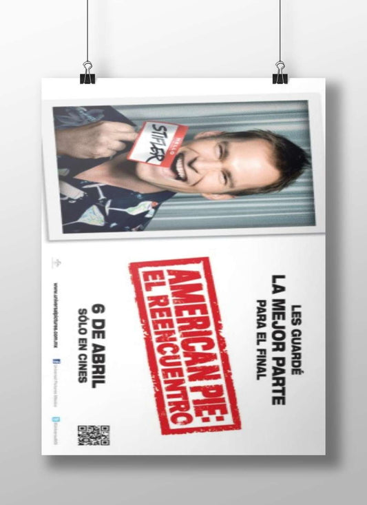American Pie franchise (specifically "American Pie: El Reencuentro" per the red stamp and Tesseract text).