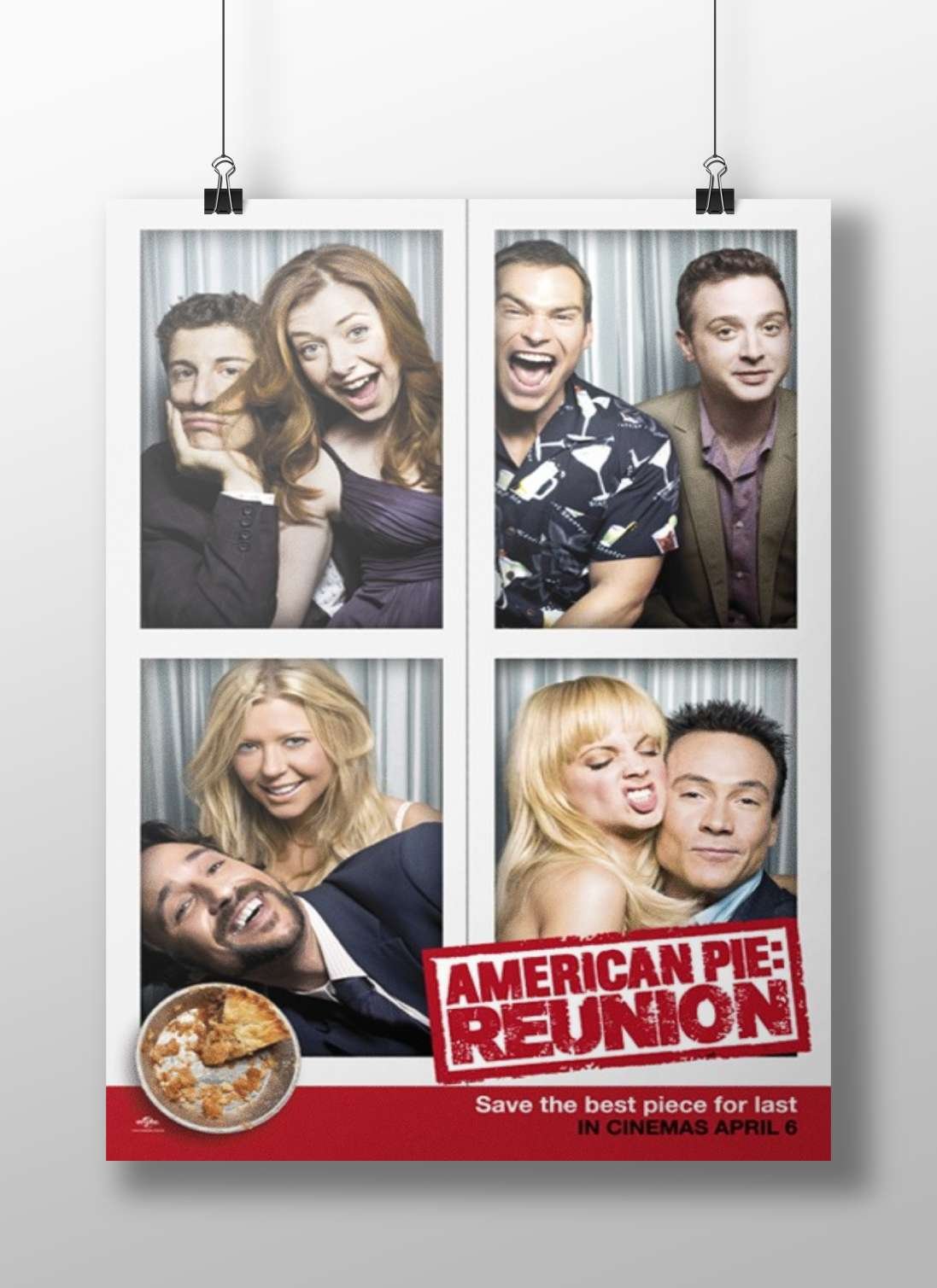 American Pie franchise Chris Pine - Stifling Laughter Poster