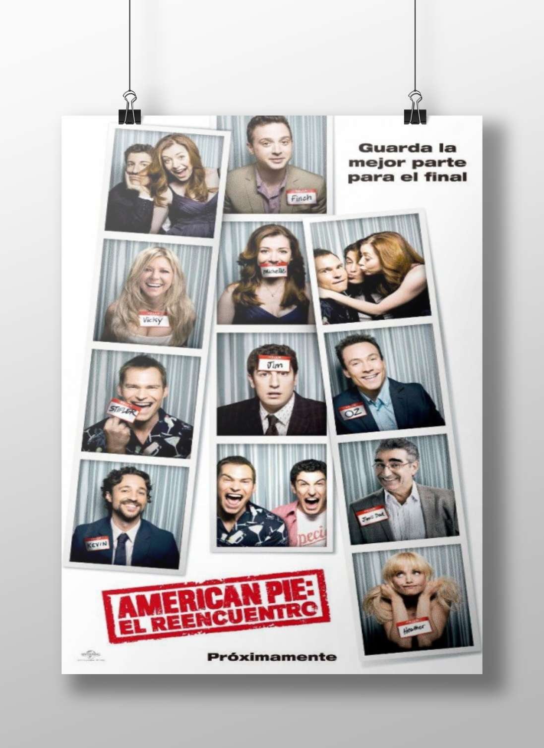 American Pie franchise Chris Farley'S Stu - Comedic Masterpiece Poster