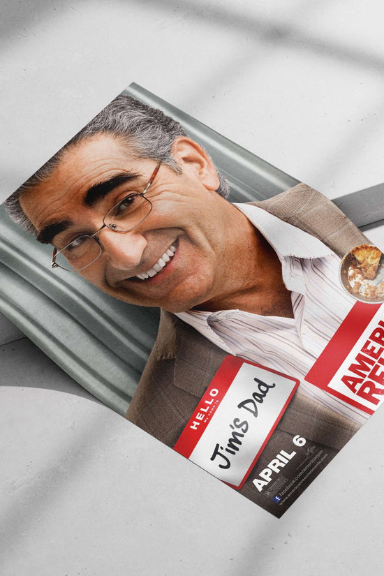 Jim's Dad from American Reunion Jim'S Dad - American Reunion Pop Art Poster