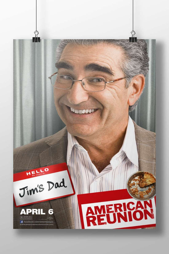 Jim's Dad from American Reunion Jim'S Dad - American Reunion Pop Art Poster