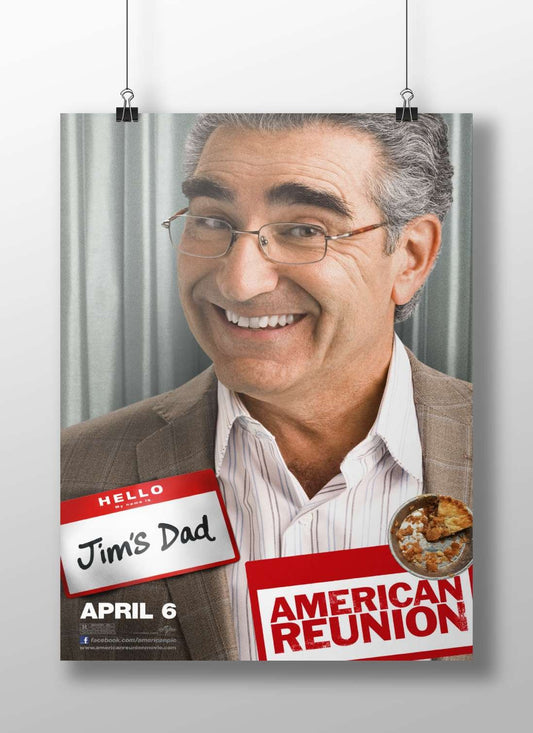 Jim's Dad from American Reunion Jim'S Dad - American Reunion Pop Art Poster