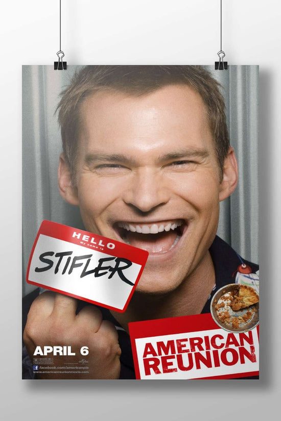 American Reunion (movie) from the American Pie franchise American Reunion - Comedy Pop Art Poster