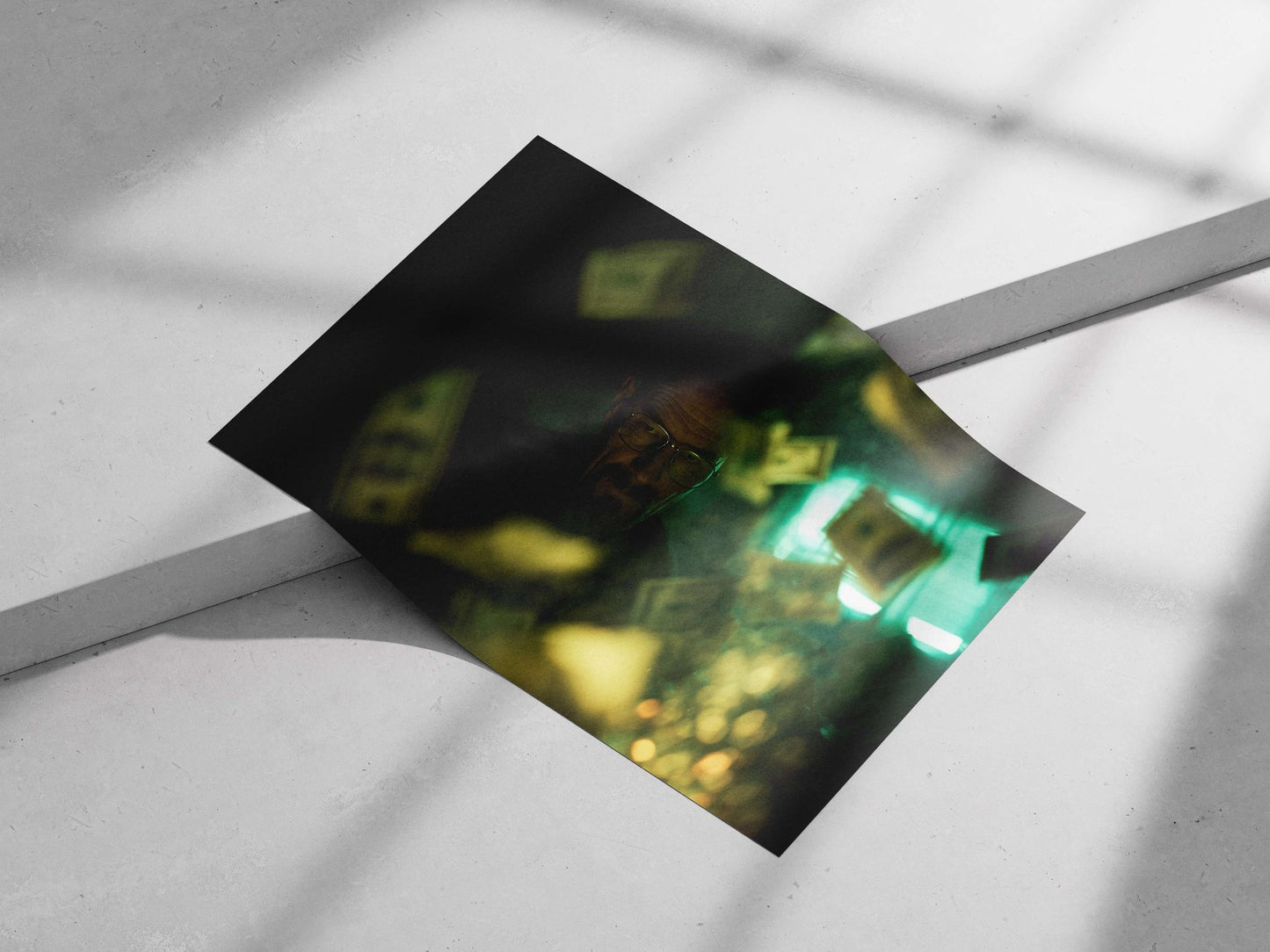 Walter White (Breaking Bad character) Main Subject: Walter White (Breaking Bad character) Matte poster print — Series wall