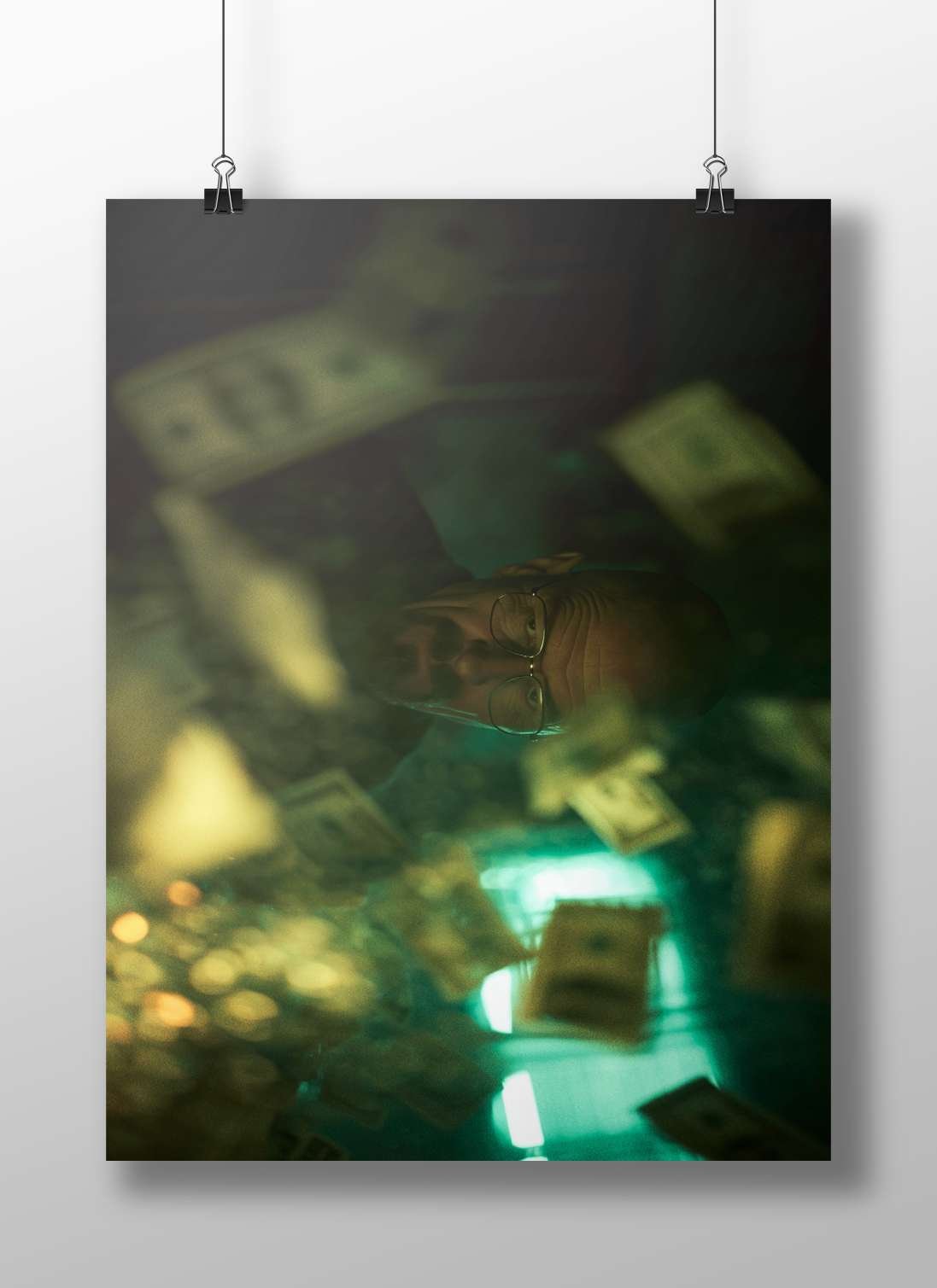 Walter White (Breaking Bad character) Main Subject: Walter White (Breaking Bad character) Matte BoizzBoard rigid print —