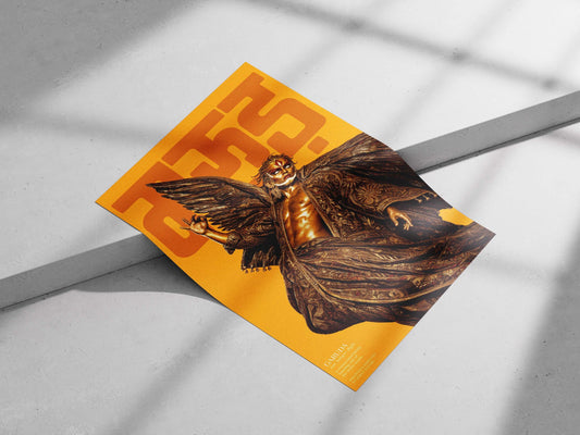 Garuda Main Subject: Garuda Matte poster print — Sanatan wall art India | PosterBoizz