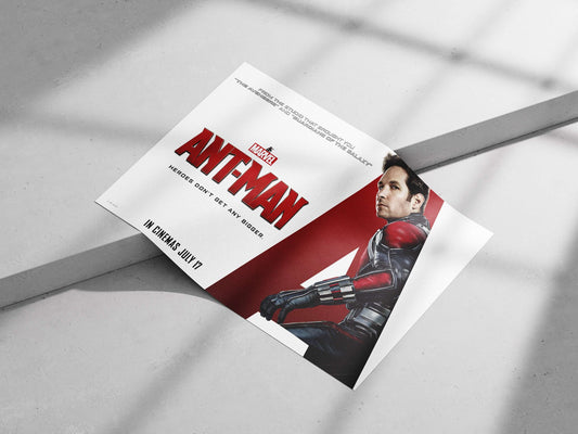 Ant-Man (Marvel Cinematic Universe character) Scott Lang - Quantum Leap Pop Art Poster