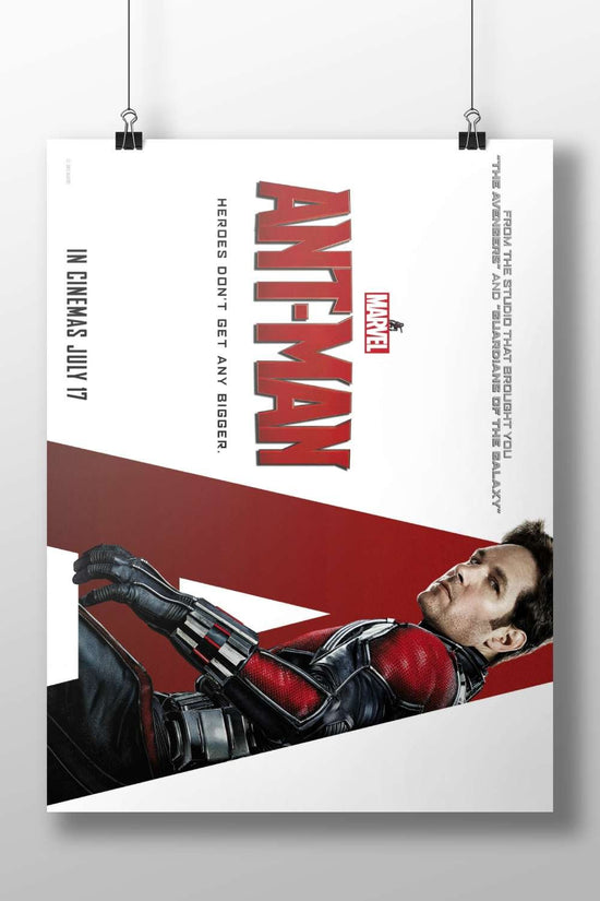 Ant-Man (Marvel Cinematic Universe character) Scott Lang - Quantum Leap Pop Art Poster