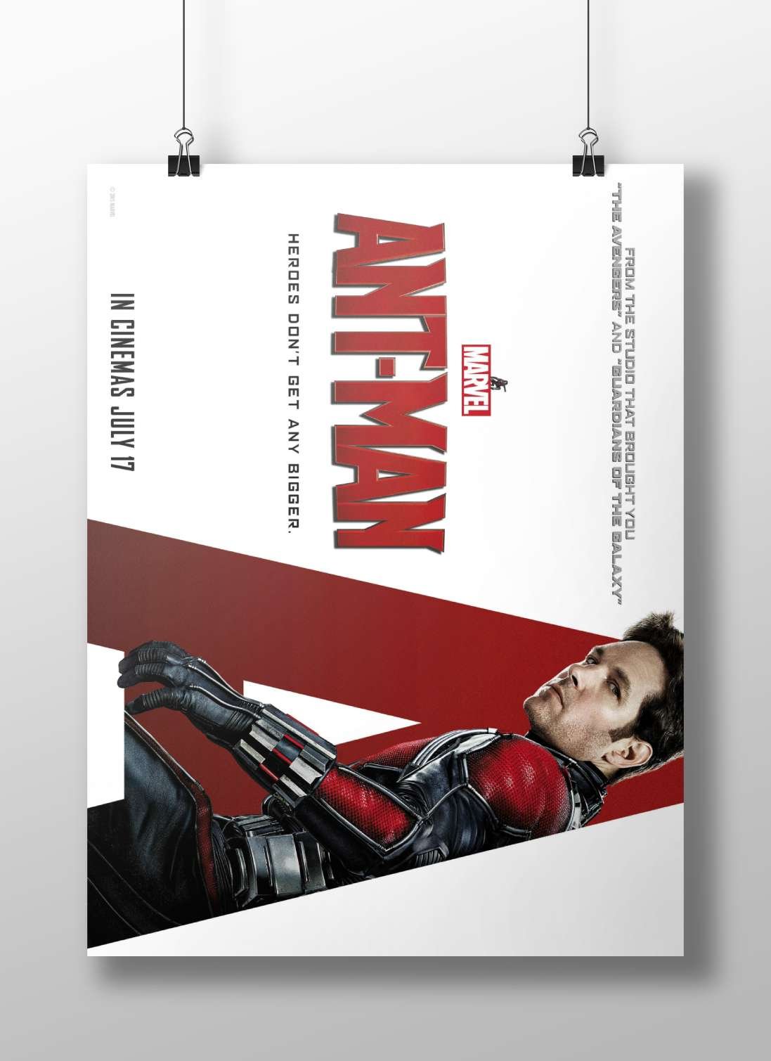 Ant-Man (Marvel Cinematic Universe character) Scott Lang - Quantum Leap Pop Art Poster