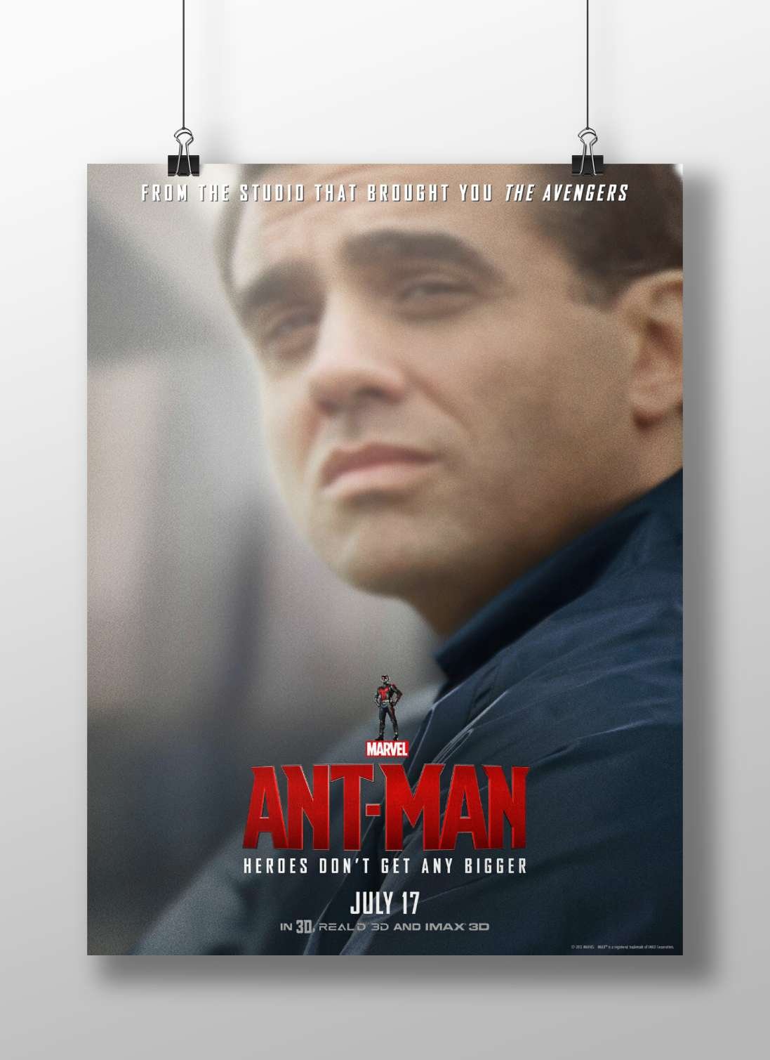 Ant-Man (Marvel Cinematic Universe film) Scott Lang - Quantum Leap Poster
