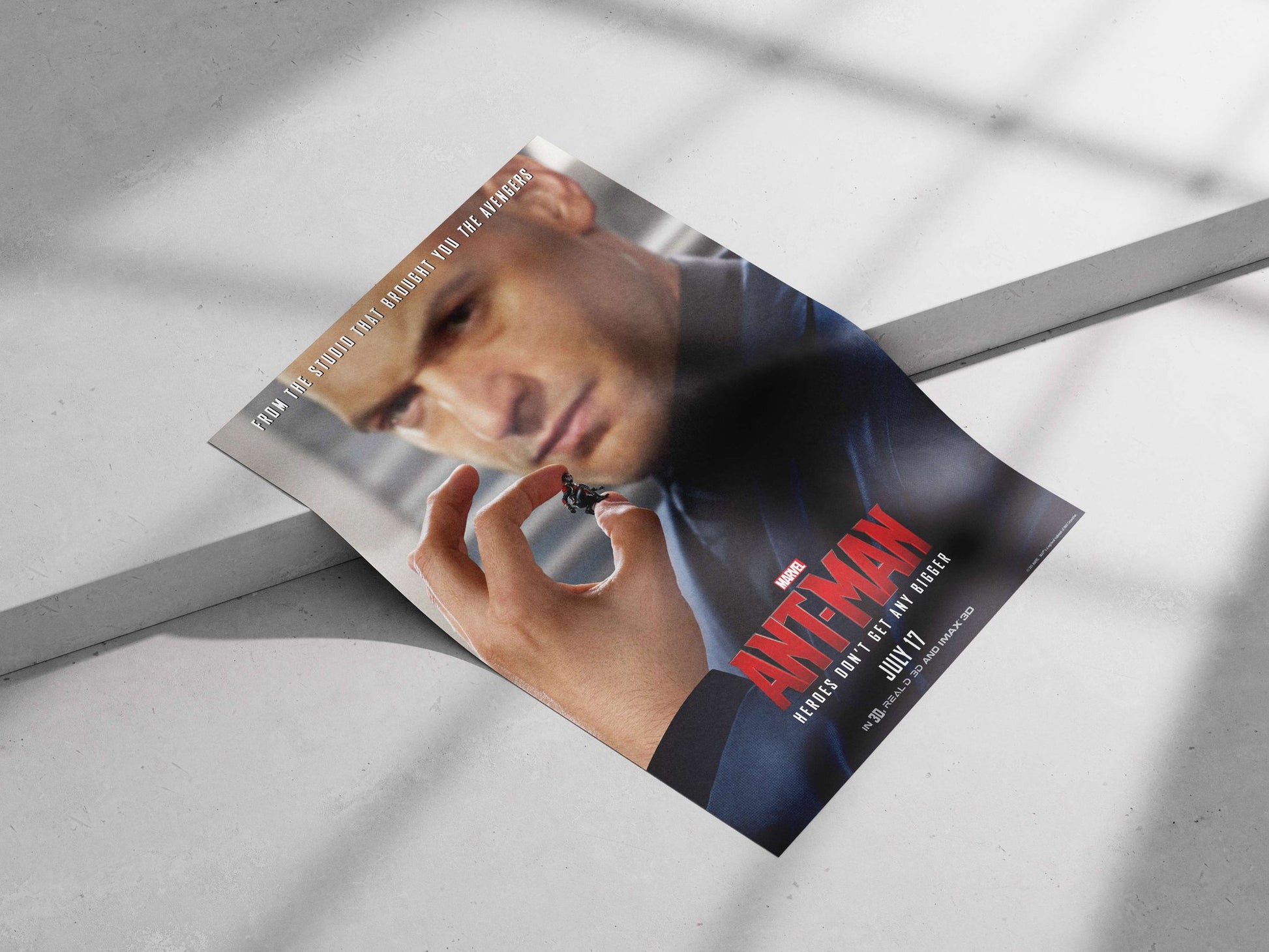 Marvel's Ant-Man (film) Iron Man Armor - Tech Hero Poster