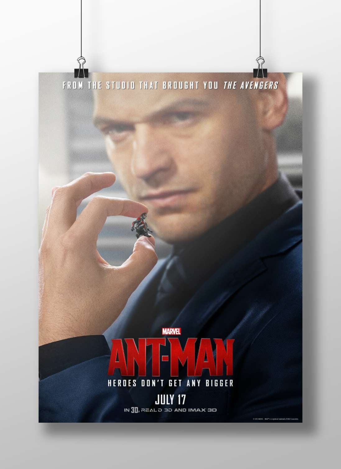 Marvel's Ant-Man (film) Iron Man Armor - Tech Hero Poster