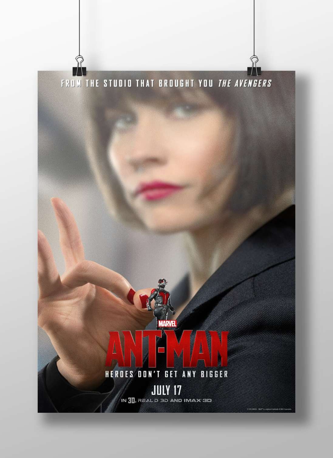 Ant-Man (Marvel film) Scott Lang - Quantum Leap Pop Art Poster