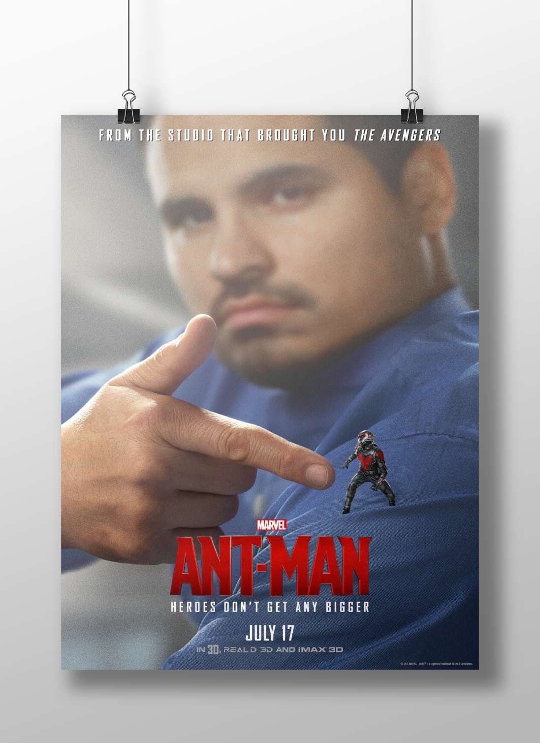 Ant-Man (Marvel Cinematic Universe film) Scott Lang - Quantum Leap Poster