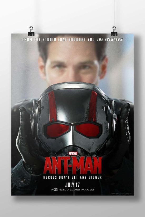 Ant-Man (Marvel's superhero franchise) Ant-Man Marvel Pop Art Poster