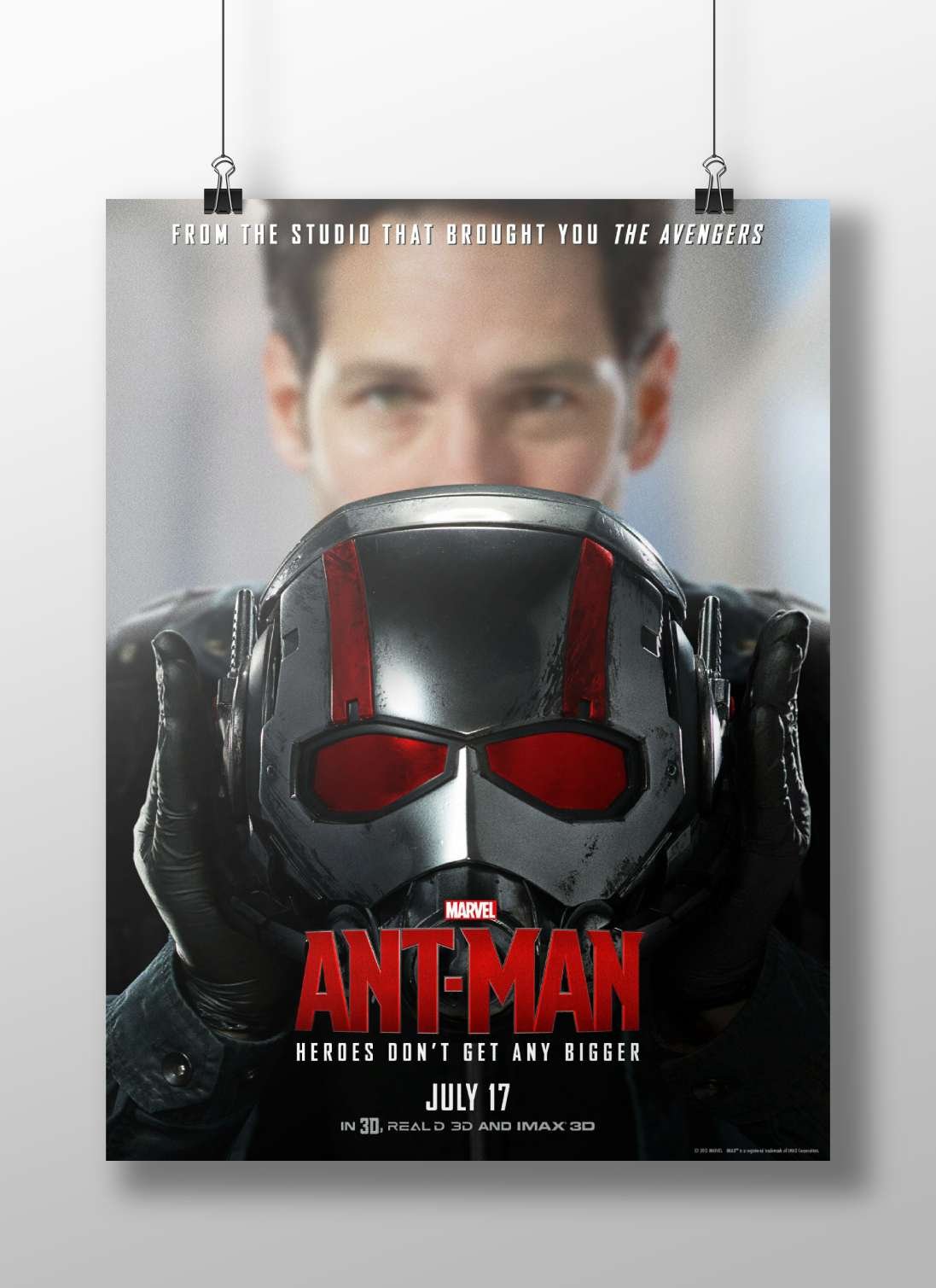 Ant-Man (Marvel's superhero franchise) Ant-Man Marvel Pop Art Poster