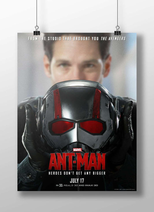 Ant-Man (Marvel's superhero franchise) Ant-Man Marvel Pop Art Poster