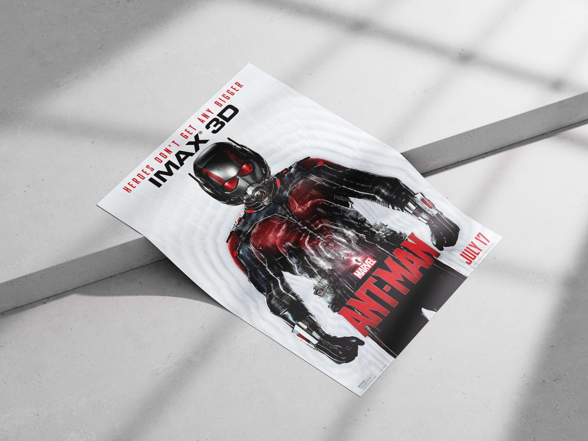 Ant-Man (Marvel's Ant-Man franchise) Scott Lang - Quantum Leap Pop Art Poster