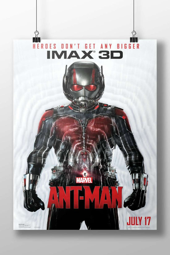 Ant-Man (Marvel's Ant-Man franchise) Scott Lang - Quantum Leap Pop Art Poster