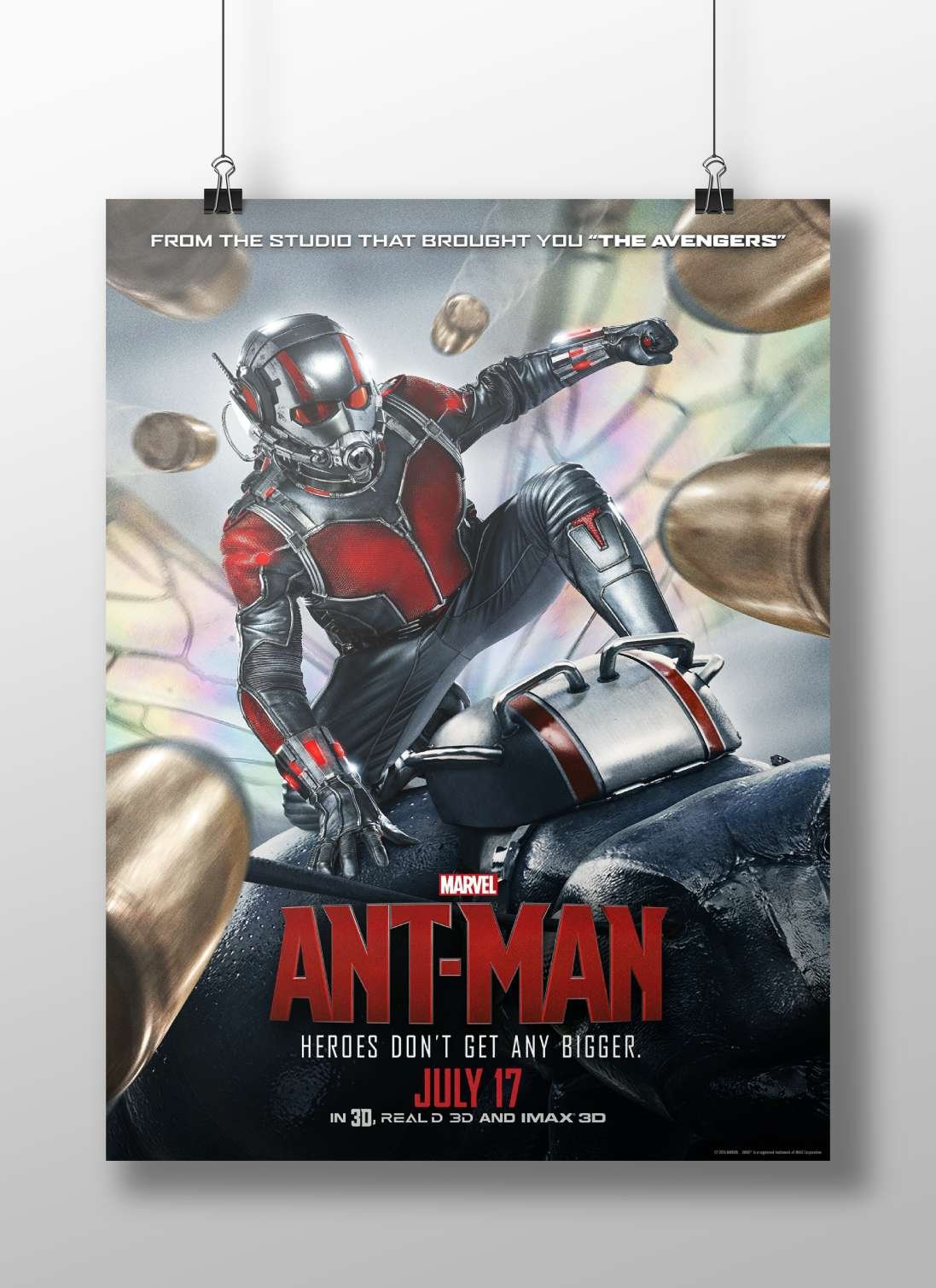 Ant-Man (Marvel character from the Marvel Cinematic Universe) Ant-Man Microscopic Adventure Poster