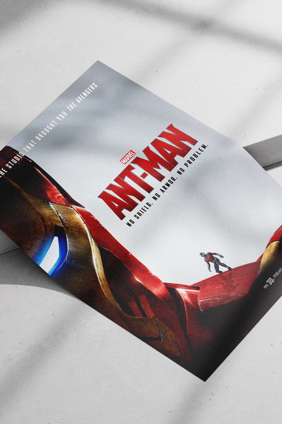 Marvel film Ant-Man Scott Lang - Quantum Leap Poster