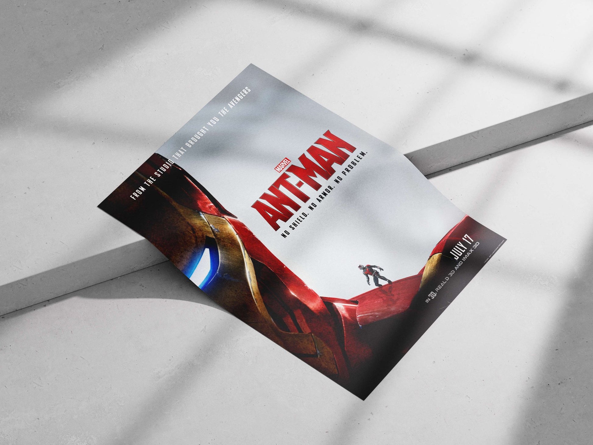 Marvel film Ant-Man Scott Lang - Quantum Leap Poster