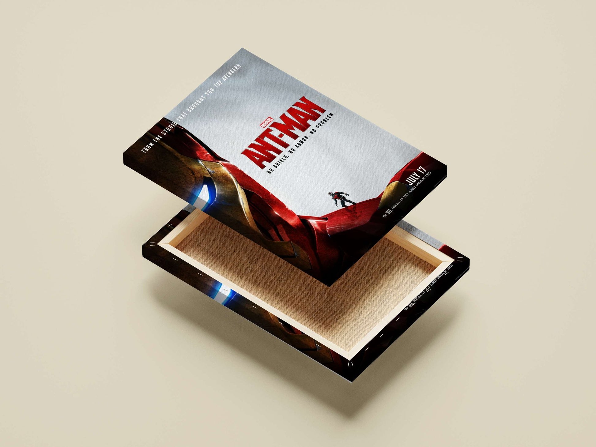 Marvel film Ant-Man Scott Lang - Quantum Leap Poster