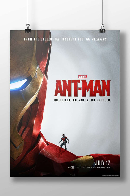 Marvel film Ant-Man Scott Lang - Quantum Leap Poster