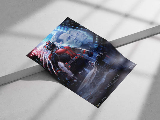 Ant-Man (Marvel franchise, character from the movie *Ant-Man*) Ant-Man - Quantum Leap Poster