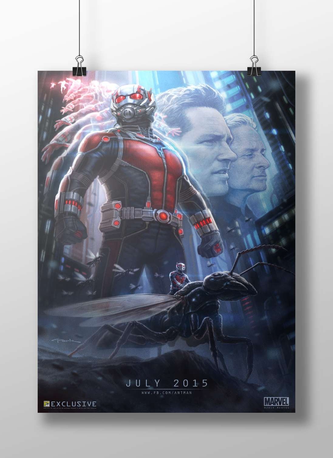 Ant-Man (Marvel franchise, character from the movie *Ant-Man*) Ant-Man - Quantum Leap Poster