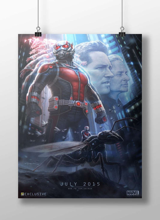 Ant-Man (Marvel franchise, character from the movie *Ant-Man*) Ant-Man - Quantum Leap Poster