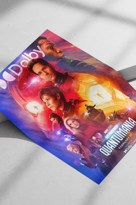 Ant-Man and Wasp: Quantumania Captain America - Quantum Leap Poster