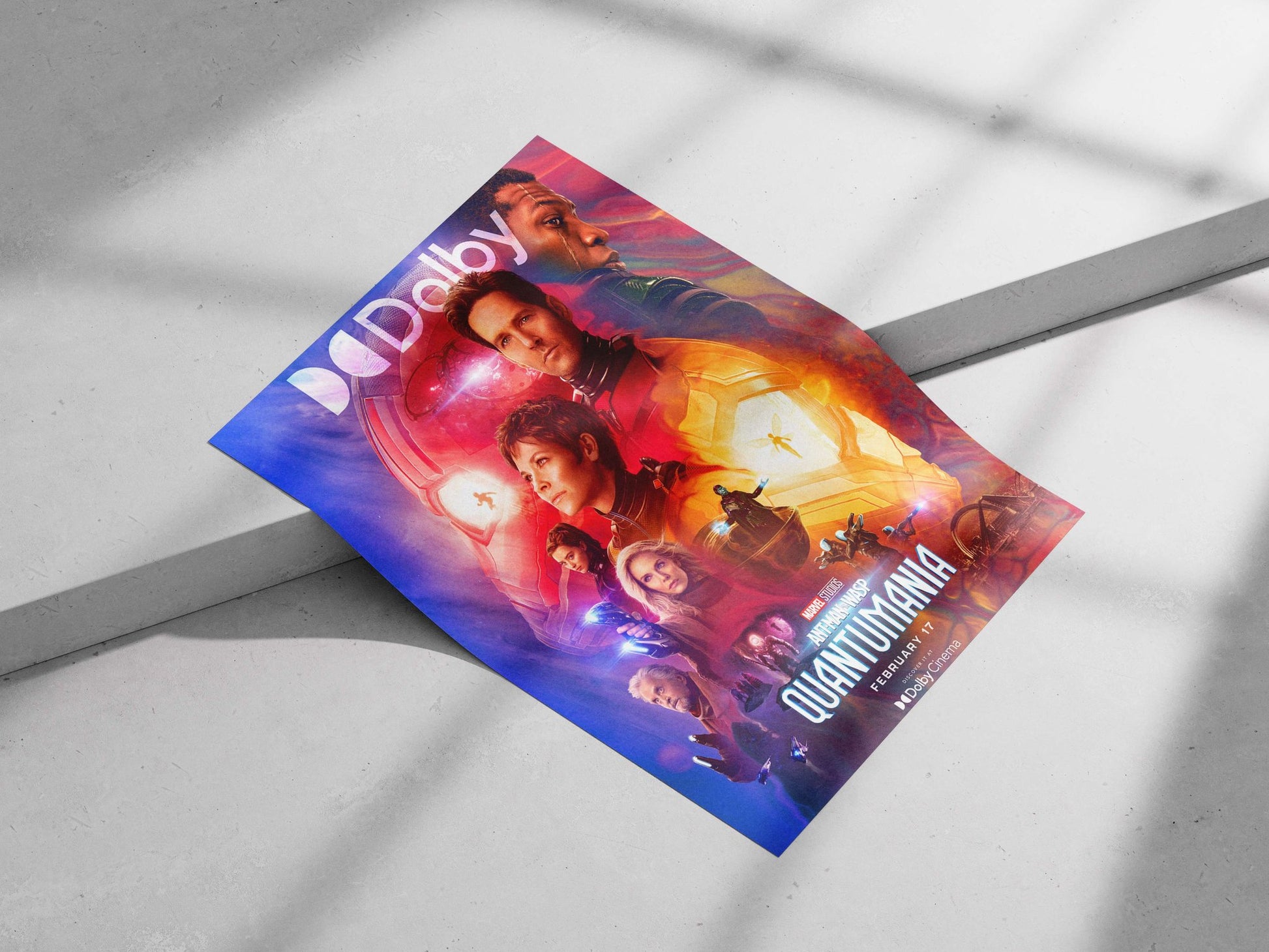 Ant-Man and Wasp: Quantumania Captain America - Quantum Leap Poster